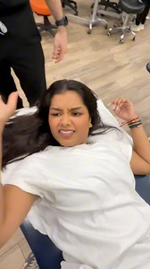 When the spinal decompression machine breaks… improvise.Elma got the hands-on version from the team — but don’t worry, it’s all jokes.In reality, spinal decompression is a non-surgical therapy that gently stretches the spine to reduce pressure on spinal discs and nerves.It can relieve pain, improve mobility, and is especially helpful for herniated discs, degenerative disc disease, and sciatica. #funny #backpain #physicaltherapy | Precision Care Medical & Sports Performance