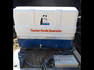 Fischer Panda DC Diesel Generator AGT4000 Only 35 hours! A must have for boats!