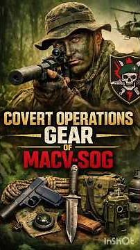 Covert Operations Gear of MACV-SOG | Vietnam War Secrets Revealed #MACVSOG #VietnamWar #CovertOpera