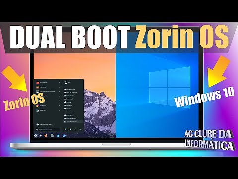 COMO Criar DUAL BOOT Windows 10 e Zorin OS 17, Passo a Passo