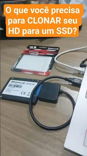 TUDO que você PRECISA para CLONAR seu SSD a partir de um HD!