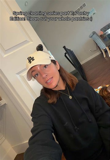 Spring cleaning series part 7: Pantry Edition 🤭 clean out your whole pantry, throw away expired things, donate or toss things that have been there half or a full year that you just won’t eat. And as always if you record cleaning out your pantry, tag me so I can see too ✨#springbreak #springcleaning #cleanout #tagme #cleanyourmess