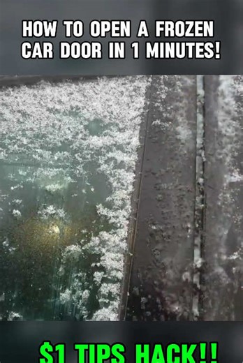How to Open a Frozen Car Door Safely