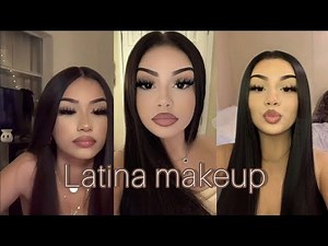 Latina Makeup tutorial tiktok compilation 🤎💋🍪 | 2024 | Sleepy bear 🐻 | @latinamakeuppp