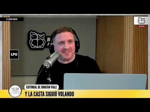 Jony Viale criticized Manuel Adorni: "The presidential plane is not a taxi"