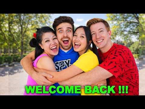 REGINA & DANIEL are BACK! 😍 SPY NINJAS REUNION 🥰 Chad Wild Clay & Vy Qwaint Alie & Regina
