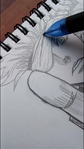 gojo drawing 🔥#art #gojo #jujutsukaisen#jjk #satorugojou #anime #drawing #shortvideo#shorts#glowart