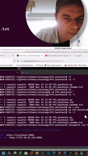 Streamlit App: Backtesting Results & Data Analysis #shorts