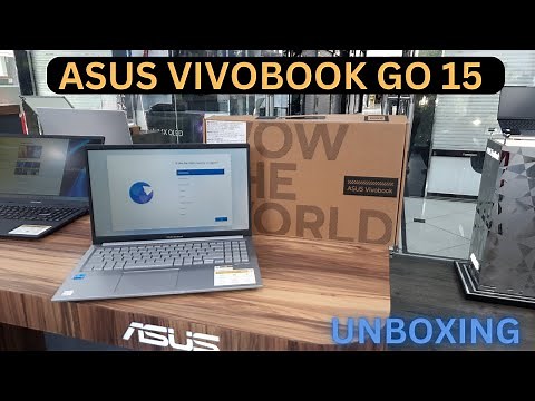 ASUS VIVOBOOK GO 15 INTEL I3 N305 8-CORE UNBOXING