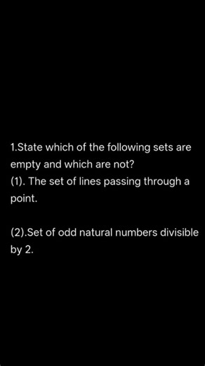Empty sets or not ? #maths#mathematics#mathspuzzle#10thclass#10thclassmaths#sets