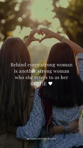 Ann | Women Empowerment | Selfworth | Mindset | Selflove | ♥️ To my amazing bestie… send this to your soul sister💕 Behind every strong woman is another strong woman she calls her BESTIE. That’s us!... | Instagram