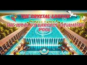 The Crystal Lagoon: The World's Largest Swimming Pool!