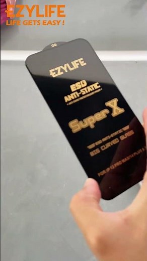 Testing the Super X screen protector ， Super Strong Tempered Glass