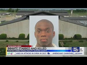 State inmate from Mobile stabbed, killed in prison attack