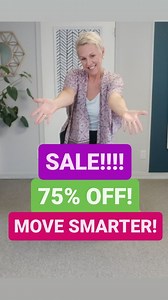 👍🏻YES!!! I'm Excited to Announce that the MOVE Smarter Exercise Program...is ON SALE!!! 😁 🤪 75% OFF???!!! And just in time for YOU to join in - to Learn to INCREASE Your Mobility AND DECREASE Your Pain! 🥰 👍🏻 $24.95 CAN per month, to AGE BETTER and NEVER Look Back! 😄 🙌 Learning to use EASY Skill/Technique (instead of JUST Brute Strength!) in your Exercise Program - is really where it is at! That’s exactly why I created my Signature MOVE SMARTER Program. And you can join NOW for LESS THAN