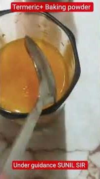 termeric+ baking powder #shortvideo #sunilsirphysics #funphysics #trending #allesdelhi