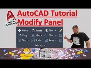 BIM_VDC | AutoCAD Tutorial_Modify Panel