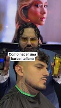 Como hacer una barba italiana