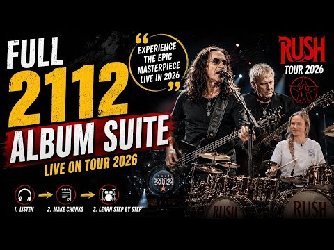 For the First Time in Nearly 30 Years: RUSH Performs the Entire 2112 Album Suite