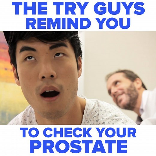 A Gentle Friendly Reminder To Get Your Prostate Checked! #Movember | The Try Guys