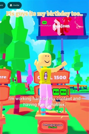 ✨ Goal: 1,500 Robux ✨ Thanks for the support! 💕 #roblox #fun