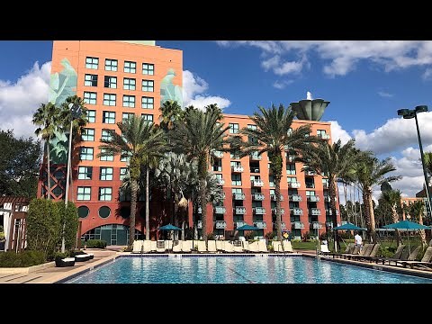 Disney Dolphin Hotel Resort Tour at the Walt Disney World Resort
