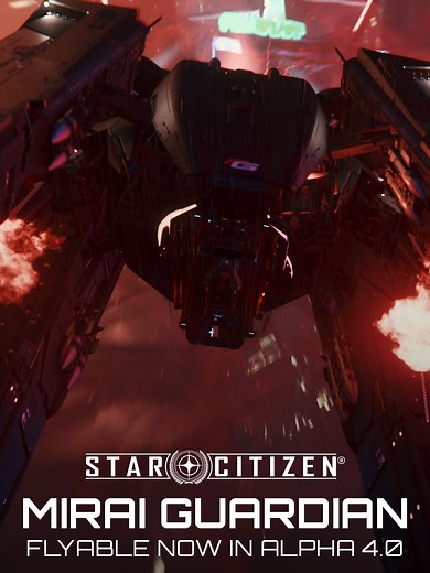 Experience the Mirai Guardian in Star Citizen Alpha 4.0