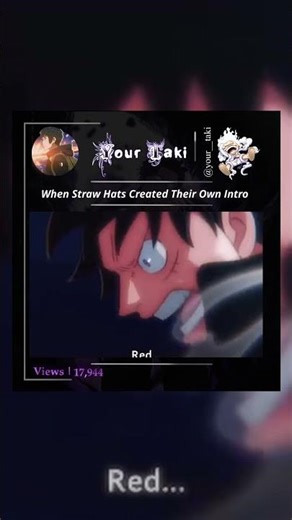 Luffy Dropping his burning red hawk #luffy #redhawk