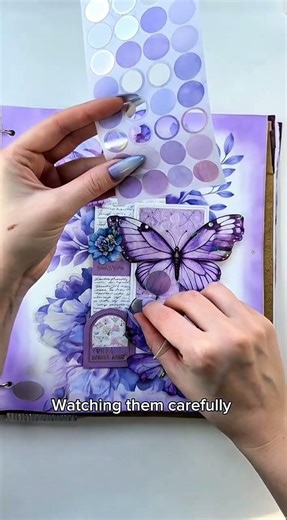 This All-Purple Aesthetic Journaling Is On Another Leve