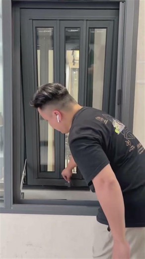 Multifunctional rotating window and upward suspension activation method.#rotatingwindow