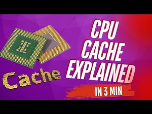 CPU Cache Explained for Beginners in 3 Minutes with Example