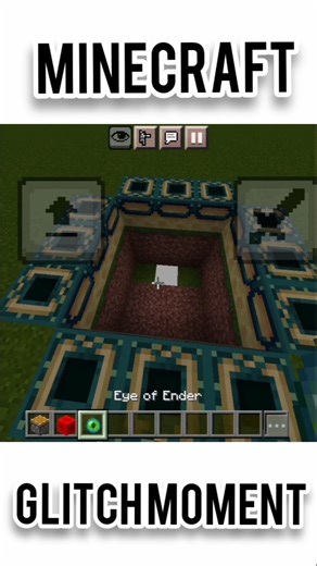 Minecraft Rare Glitch Part-3 #shorts #minecraft #brainrot