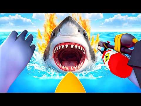 SHARK Survival as Seagull - Seagull Simulator VR