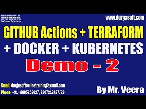 GITHUB Actions + TERRAFORM + DOCKER + KUBERNETES tutorials || by Mr. Veera On 28-01-2026 @8PM (IST)