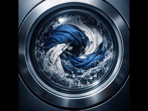 Washing Machine Sound ASMR 🌀 10 Hours White Noise 💧 Realistic Sleep & Study Sounds