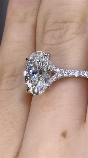 39K views · 2.3K reactions | For those of you who love a split shank engagement ring ✨ | Forever Diamonds NY | Facebook