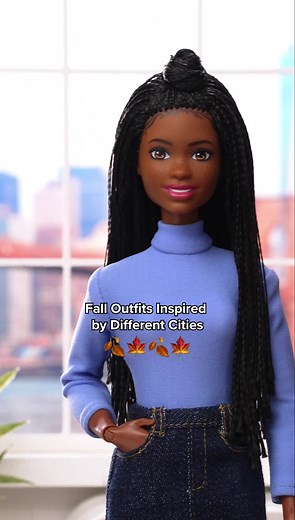 Fall already? We’ll ‘fit right in 🍂🧣👢 Which cities should I style next season? #Barbie #FallFashion #AutumnOutfits #StyleInspo