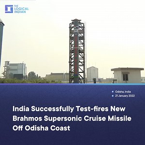 14K views · 192 reactions | India successfully test-fired a new version of the BrahMos supersonic cruise missile off the coast of Odisha in Balasore on 21st January. The missile is a joint venture between India and Russia, where Defense Research and Development Organisation (DRDO) represents the Indian side. BrahMos is the primary weapon system of the Indian Navy warships and have been deployed on almost all of its surface platforms. | The Logical Indian | Facebook