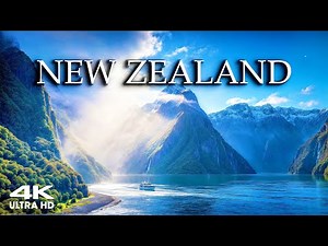 NEW ZEALAND 4K | Discover Majestic Mountains, Crystal-Clear Lakes & Untouched Wilderness