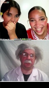 Funny Professor Confuses Spanish Girls on OmeTV | Chatroulette Prank Shorts