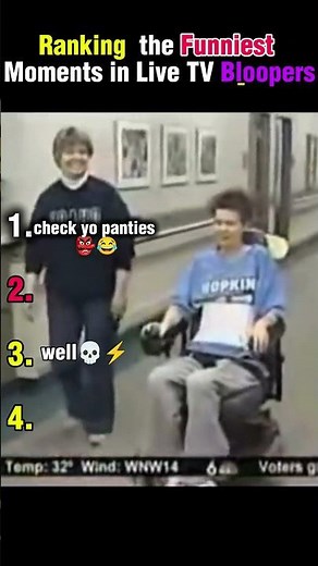 Ranking the Funniest Moments in Live TV Bloopers! (Unbelievably Awkward) 📺🤣 #shorts #livetvfails