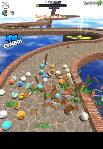 Bump Pop | Smooth Chain Reaction & Satisfying Pops #shorts