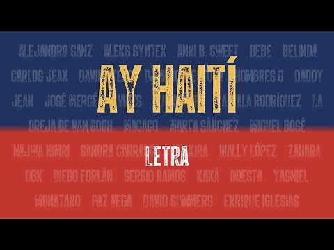 Ay Haití (Letra / Lyrics) | Varios Artistas