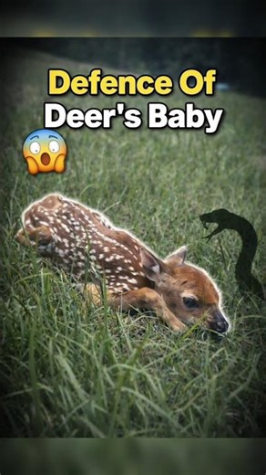 Defense Systemm Of Baby Deer 😳