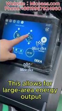 Onda Coolwaves Pro Machine | System Interface & Handpiece Operation Tutorial