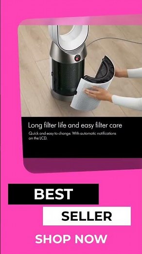 Dyson Air Purifier Hot+Cool™ Gen1 HP10 - White/Silver (Latest Launch)