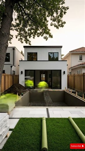 Luxury Backyard Transformation Timelapse | Overgrown Yard to Stunning Pool #architecturaldesign