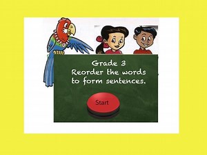 Scramble Sentences G(3)