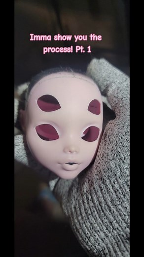 Custom Monster High Doll Repaint Process | Part 1