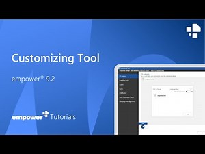 Customizing Tool in empower®